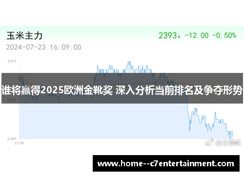 谁将赢得2025欧洲金靴奖 深入分析当前排名及争夺形势